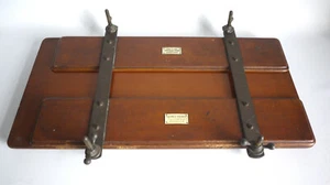 Vintage The Rapid pressa per pantaloni in legno espositore puntello steampunk - Foto 1 di 12