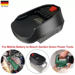 Akku Adapter für Makita 18V Li-Ion Akku auf für Bosch 18V PBA Elektrowerkzeug - Bild 1 von 10