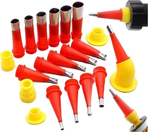 Universal Integrated Rubber Nozzle Tool Kit, Easy Caulking Finisher Set - Picture 1 of 21