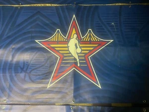 2025 NBA All Star Game Wall   Banner . Used 3ft X 7ft . Mesh Material - Picture 1 of 3