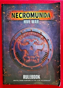 NECROMUNDA HIVE WAR MANUAL - ENGLISH ENG - RULEBOOK - KILL TEAM GANG WARFARE 40k - Picture 1 of 1
