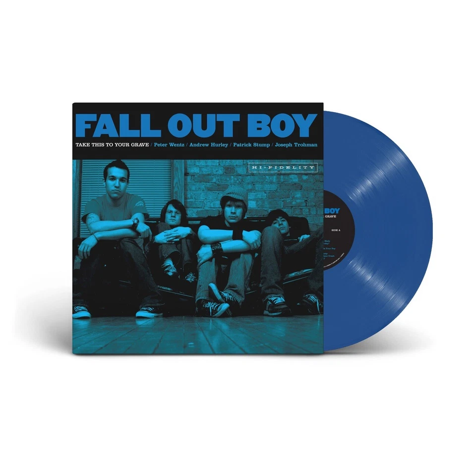 Fall Out Boy - Take This To Your Grave (20th Anniversary) [New Blue Vinyl LP] - Image 1 of 1