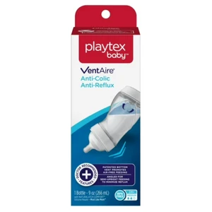 Playtex VentAire Advanced Wide Bottle, 9 Ounce BPA FREE Colic - Picture 1 of 4