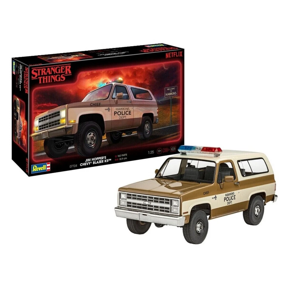 Revell 07724 Chevy Blaser K5 " Sconosciuto Things " Plastica Kit Modello 1:25 - Immagine 1 di 1