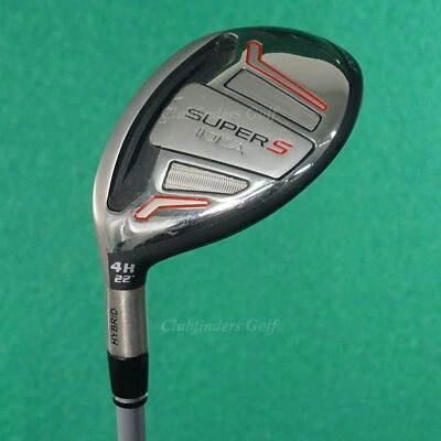 LH Adams Idea Super S 22° Hybrid 4 Iron Factory Ultra Light Graphite Stiff - Image 1 of 4