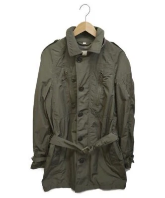 Gabardina individual de nailon Burberry BRIT color verde para hombre S envío desde JPN. Foto 1 de 4