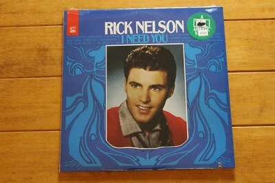 RICK NELSON - I NEED YOU LP 12" VINYL [NEW SEALED] CUT IN SLEEVE LIBERTY REISSUE - Image 1 of 4