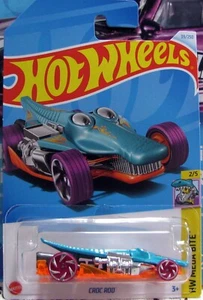 Hot Wheels 2024 Custodia principale B ""Croc Rod"" HW Mega Bite 2/5 - Foto 1 di 2
