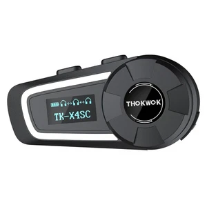 TK-X4SC Interphone Moto Duo pour 6 Écouteurs Écouteurs Bluetooth pour... - Photo 1/8