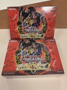LOT OF 2 - Yu-Gi-Oh! RETRO PACK 2  SEALED BOOSTER BOX FREE SHIP - Picture 1 of 2