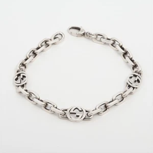 Gucci Interlocking G Bracelet 925 20.6g Silver - Bild 1 von 6