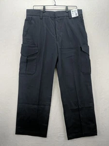 HORACE SMALL HS2726 MENS 34R x 37U 100% COTTON 6 POCKET CARGO PANTS NAVY NWT - Picture 1 of 12