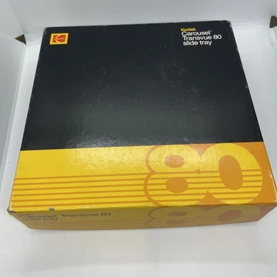 Bandeja deslizante Kodak Carousel Transview 80 para proyector deslizante en caja original Foto 1 de 2