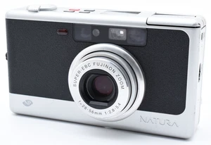 [FAST NEUWERTIG] FUJIFILM NATURA NS analoge Kompaktkamera silber aus JAPAN - Bild 1 von 15
