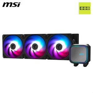MSI MAG Coreliquid A13 360 Black AIO ARGB Liquid Cooling 360mm Radiator CPU COOL - Picture 1 of 8