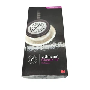 3M Littmann Classic III Überwachungsstethoskop, 5620, schwarzer Schlauch, 69 cm - Bild 1 von 6
