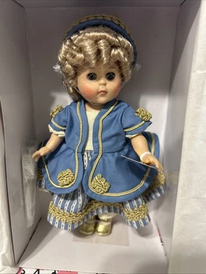 Vogue 8 英寸金妮娃娃 Goldilocks Ginny 复制品 完好带盒 — 第 1/4 张图片