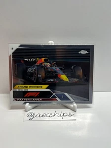 🏁 Verstappen #189 – 2023 Topps Chrome F1 Award Winners – Base Chrome 🌟 - Picture 1 of 2