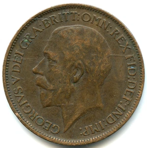 Großbritannien Half Penny George V 1918 Nr.5673 - Bild 1 von 2