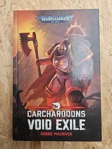 Warhammer 40k Carcharodons Void Exile 2025 Hardcover Black Library - Foto 1 di 6