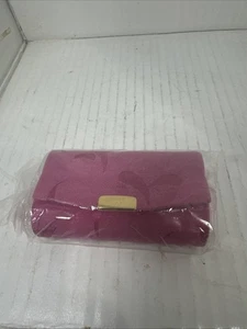 Vintage Mary Kay Lipstick Pouch Double Case Holder W/ Mirror Pink Snap ~ NEW - Picture 1 of 5