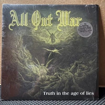 All Out War - Truth In The Age Of Lies  -350 Pressed Total / Shrink / Gatefold M - Image 1 of 4