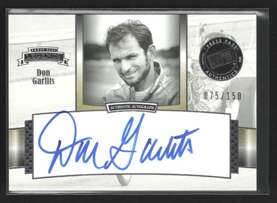2012 Press Pass Legends Auto Silver 075/150 Don Garlits #LG-DG Auto - Image 1 of 2