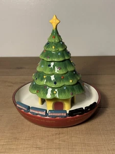 Hallmark Polar Express "I Believe" Weihnachtsbaum Keramik 8" Bonboniere - Bild 1 von 14