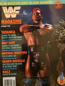 WWF Magazine October 1992 Tatanka     C - Picture 1 of 15