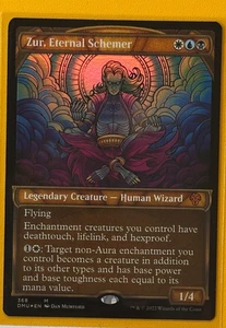 FOIL NM Zur, Eternal Schemer (Textured Foil) - Dominaria United (DMU) - Foto 1 di 2