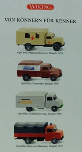 Wiking 9904455 H0 Sonderset 75 Jahre Opel Blitz NEU-OVP - Bild 1 von 1