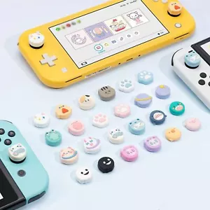 4PCS Thumb Grip Caps Joy Con Cover for Nintendo Switch & Switch Lite & OLED - Picture 1 of 115