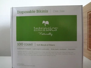 Intrinsics 406212 - 100 ct. Einweg Bikinis, Universalgröße, weiche Fasermischung - Bild 1 von 8