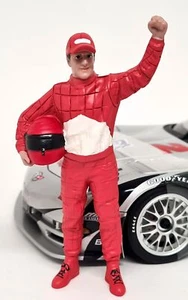 American Diorama 1/18 Racing Driver 1990s Red Polyresin figure model display - Picture 1 of 4