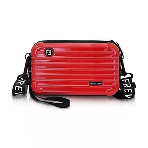Mini Suitcase Crossbody Bag, Plastic Mini Suitcase Bag Suitcase Purses Stylis... - Picture 1 of 5