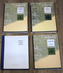 4-Royonic Manuals **Rare Find** - Picture 1 of 1