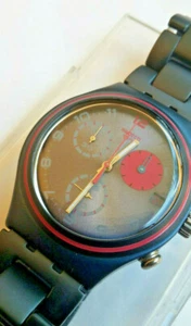 SWATCH+IRONY CHRONO+YCN4007AG FUCHSIA CIRCLE+NEU/NEW - Bild 1 von 2