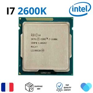 processeur intel core i7 2600k socket intel lga1155 lga 1155 h2 h61 p67 z68 z77 - Imagen 1 de 1