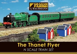 370-165 Graham Farish N Gauge The Thanet Flyer Train Set - Picture 1 of 3