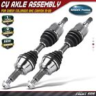 2X Front Left & Right Cv Axle Assembly For Chevrolet Colorado Gmc Canyon 15-22