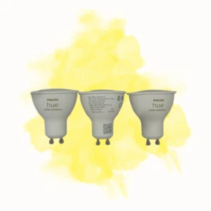 Philips Hue White Ambiance GU10 Spot 400 With - 3 Bluetooth Smart Light Bulb - Picture 1 of 7