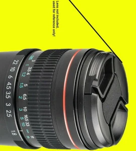 LENS CAP for your lens: 85mm F1.8  Sony NEX-7 6 5 5N 5R 5T 3N A9 A7R A7S A7 III - Picture 1 of 9