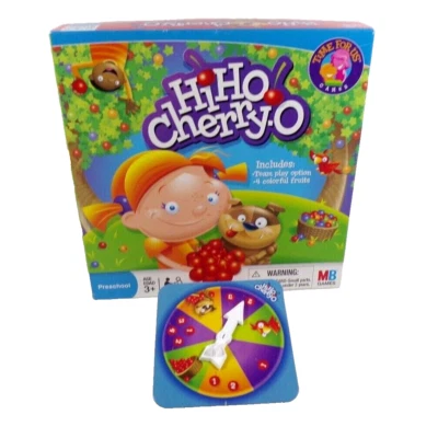 Peças de reposição para jogos de tabuleiro Hi Ho Cherry-O SPINNER 2007 papelão - Imagem 1 de 3