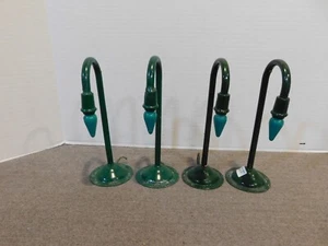 Vintage Lot Of 4 Goose Neck Street Lamps - Picture 1 of 6