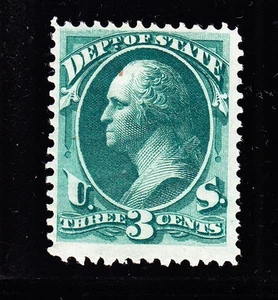 US O59 3c State Department Official Mint F OG H SCV $220 - Picture 1 of 2