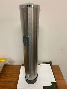 San Jamar C3400P Zug-Typ Edelstahl Wandhalterung 12 - 24 Unzen Tassenspender - Bild 1 von 3