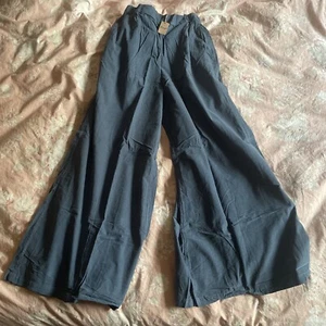 NEW CP Shades WENDY Wide Leg Fine Wale Corduroy Pant Sz XL in Ombré Blue - Picture 1 of 4