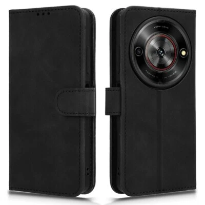 Custodia per ZTE Blade A75 5G Cover flip Libro STAND portafoglio magnetica GEL - Immagine 1 di 4