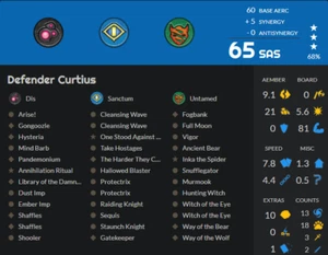 Mazo KeyForge Call of the Archons | Dis Sanctum Untamed 65 SAS - Imagen 1 de 1