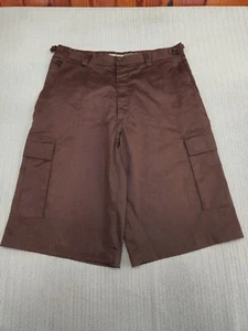 Regal Wear Cargo Shorts Mens 36x15" Inseam Brown Hip Hop Streetwear Baggy - Picture 1 of 8